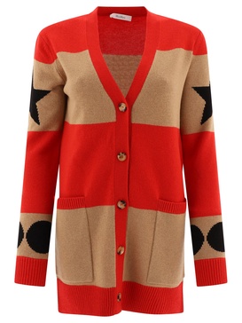 MAX MARA Chic Oversized Wool-Cashmere Cardigan