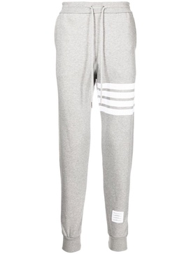 THOM BROWNE Men's 4-Bar Stripe Track Pants in Grey for SS24