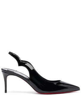 Christian Louboutin Hot Chick Sling 70 Patent Slingback Pump