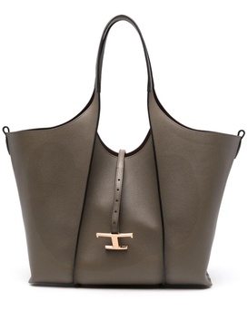 Tod's T Timeless Medium Leather Tote