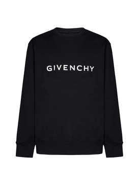 GIVENCHY Slim Fit Black Sweatshirt for Men - SS24 Collection