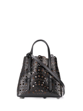 Alaïa Mina 16 Micro Leather Handbag