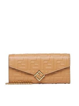 FENDI Continental Wallet with Chain - Mini Design