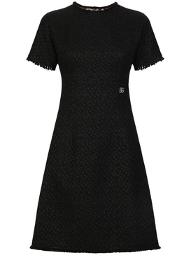 Dolce & Gabbana Elegant Curlé Tweed Mini Dress