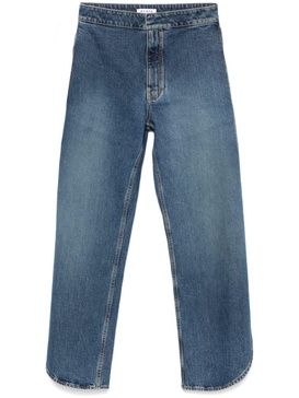 ALAIA Round Cut Denim Jeans for Women - FW24 Collection