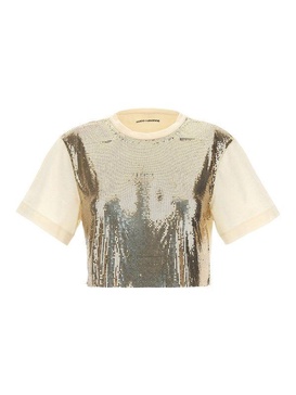 Top In Paillettes In Metallo - Oro / 36