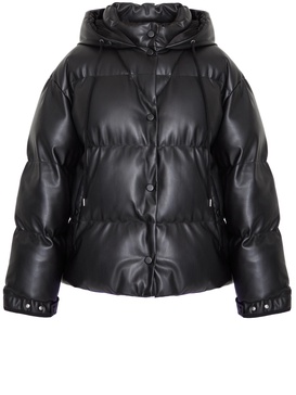 Nylon puffer jacket