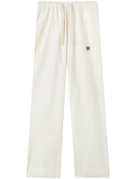 drawstring cotton trousers