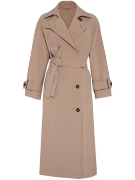 belted trench coat