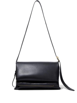 City leather shoulder bag