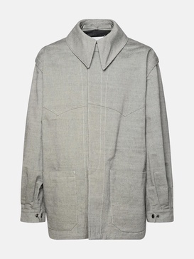 GREY COTTON JACKET