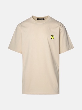 BEIGE COTTON T-SHIRT