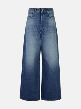 'PROCIDA' BLUE COTTON JEANS