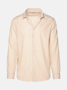 'SCOTT' BEIGE LYOCELL SHIRT