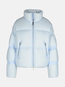 'AGATE' LIGHT BLUE NYLON DOWN JACKET