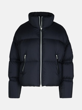 'AGATE' MATT BLACK NYLON DOWN JACKET