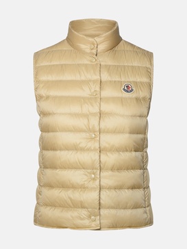 'LIANE' BEIGE POLYAMIDE VEST