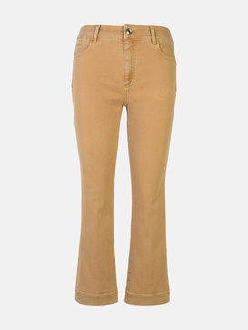 'ENNA' BEIGE COTTON JEANS