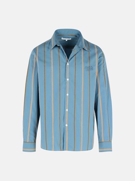 'RELAXED' LIGHT BLUE COTTON BLEND SHIRT