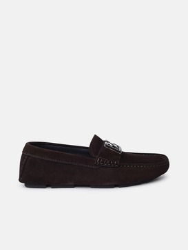 BROWN SUEDE LOAFERS