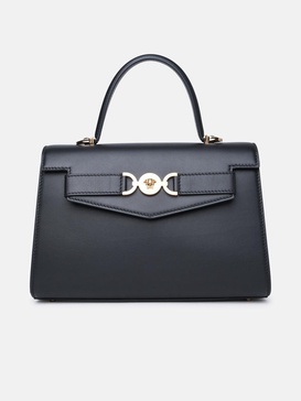 MEDIUM 'MEDUSA '95' BLACK LEATHER BAG