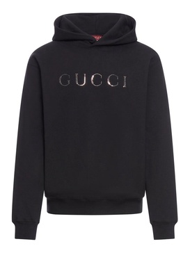 Gucci Men Cotton Jersey Hoodie