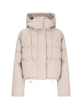 Loewe Women Puffer Cropped Down Jacket