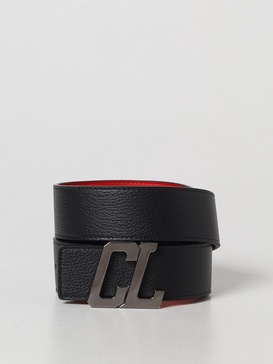 Christian Louboutin Belt Men Black Men