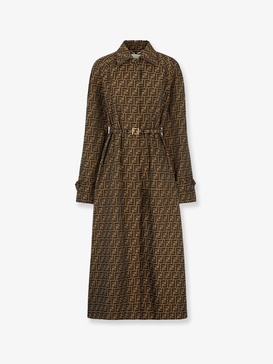 Fendi Woman Fendi Woman Brown Trench Coats