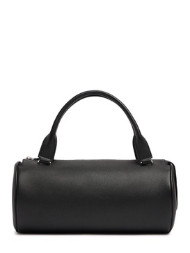 Small Edith grain leather top handle bag