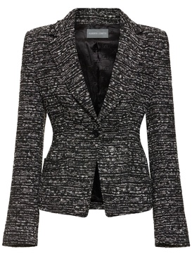 Single breasted tweed jacket