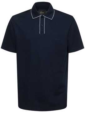 Cotton piquet polo