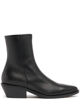 40mm Hudson leather ankle boots