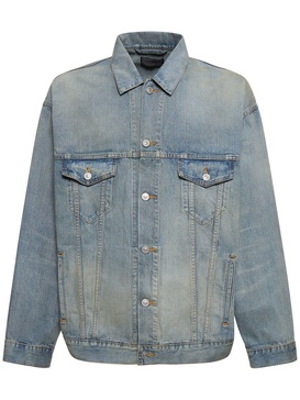 Large fit denim jacket