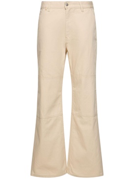 Palma cotton canvas straight pants