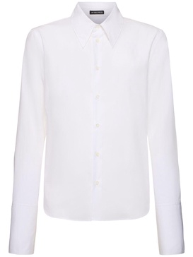 Joren fitted cotton poplin shirt