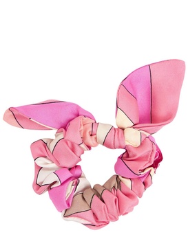 Silk hair scrunchie