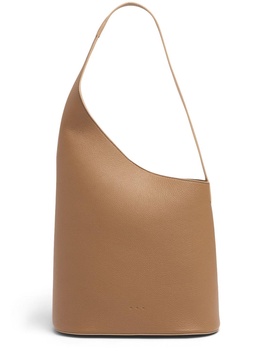 Lune grained leather tote bag