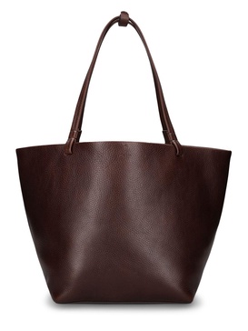 Park vintage leather tote bag