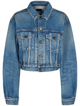 80's cotton denim jacket