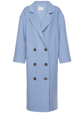 Borneo double breast wool long coat