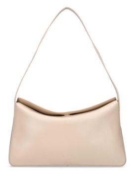 Soft smooth leather shoulder bag