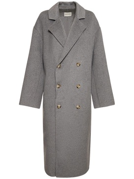 Borneo double breast wool long coat