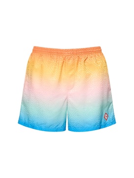 Jacquard swim shorts