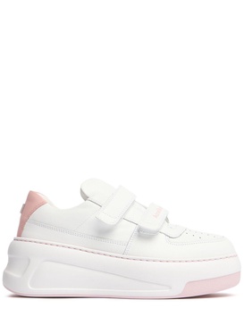 Steffey leather low top sneakers