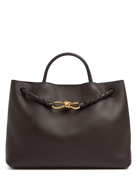 Medium Andiamo leather top handle bag