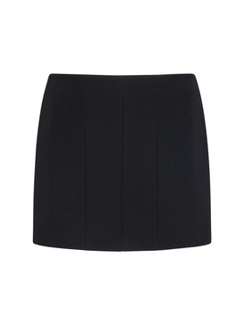 Meelar viscose blend mini skirt