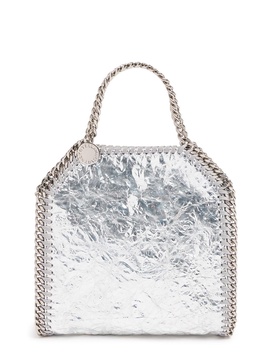 Tiny Falabella crackled metallic bag