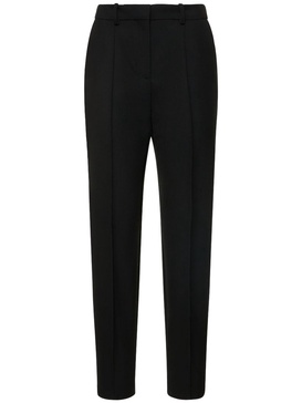 Pleated tailored pants