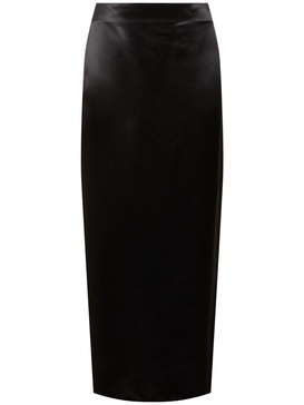 Bartelle satin long skirt